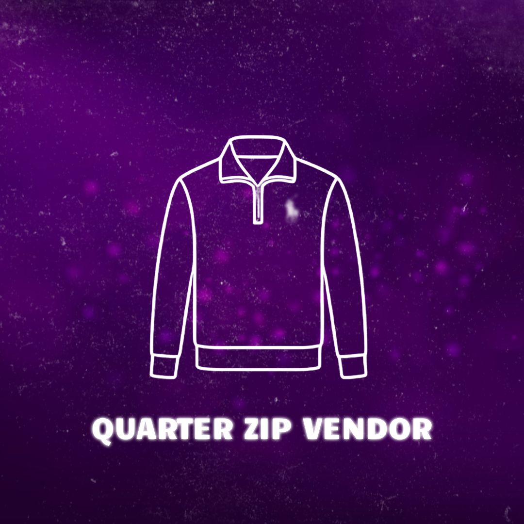 Quarter Zip Vendor